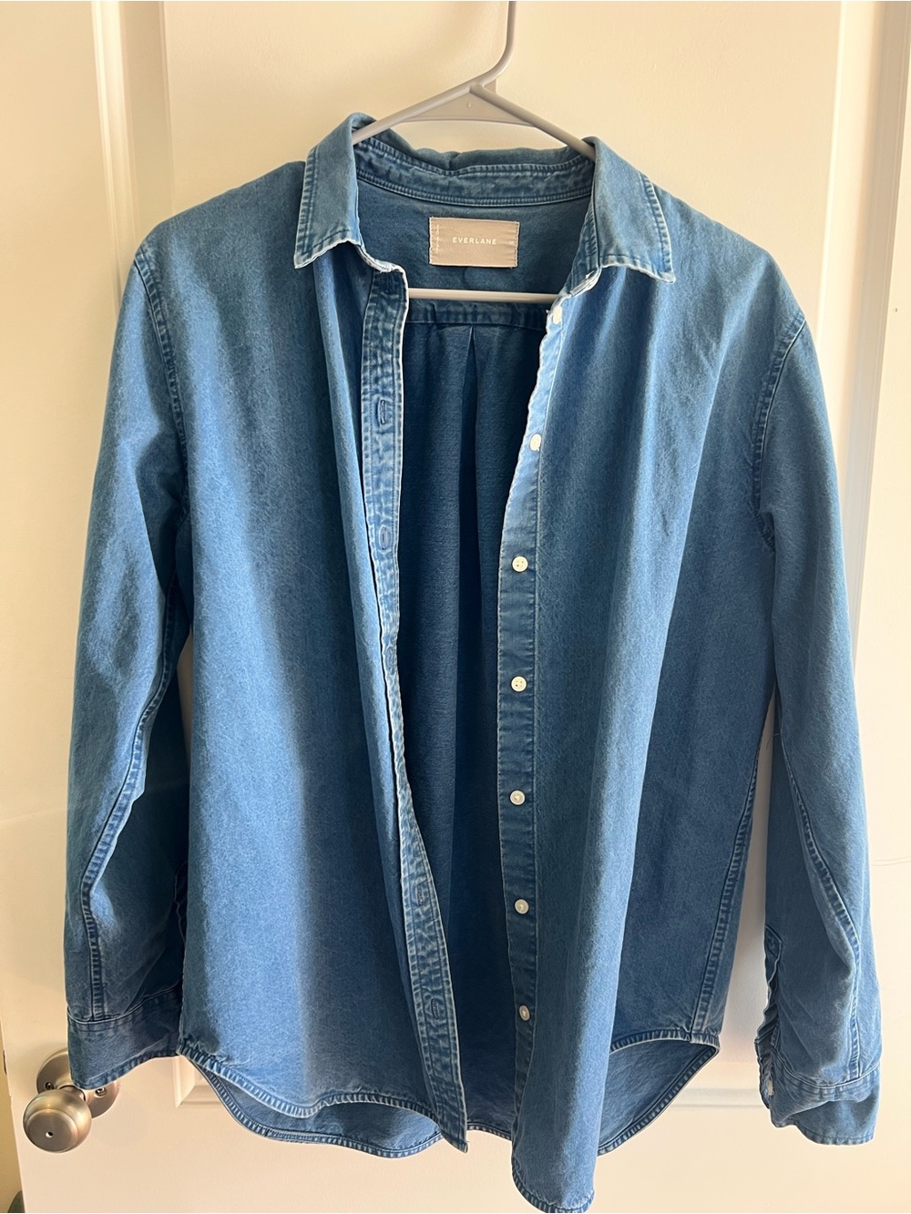 Everlane Denim Button Down Size 10